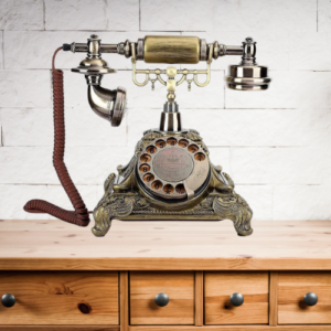 Vintage Antique Bronze Audio Guestbook